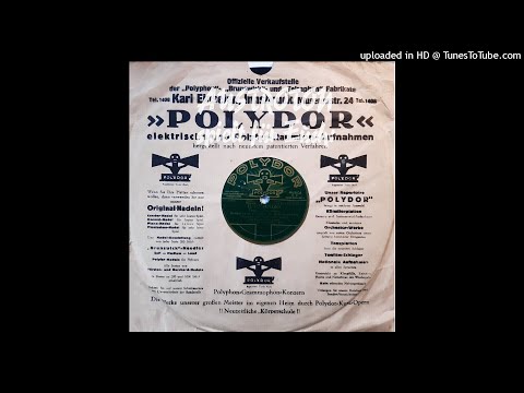 Orquesta Tipica Juan Llossas (+span. voc): Il reviendra - Tango (Berlin 1929)