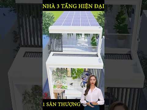 NHÀ 3 TẦNG MÁI BẰNG 1 SÂN THƯỢNG THƯỢNG SIÊU