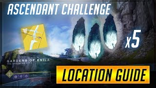 Destiny 2: Forsaken - Gardens of Esila Ascendant Challenge - Corrupted Egg Location Guide!!