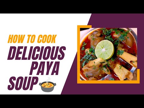 Goat Mutton Paya ki Recipe in Pressure Cooker Urdu Hindi - Reshma's Kitchen