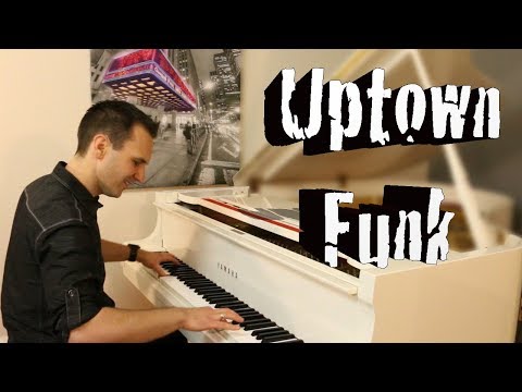 Uptown Funk (Bruno Mars) - Crazy Funk/Boogie/Ragtime Piano Cover by Jonny May