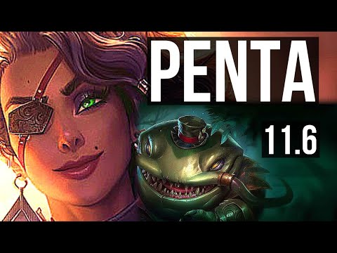 SAMIRA & Nautilus vs TAHM KENCH & Senna (ADC) | Penta, 19/1/8, Legendary | EUW Diamond | v11.6
