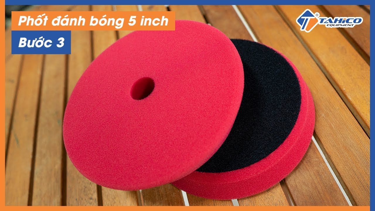 Mút đánh bóng 5 inch bước 3 14