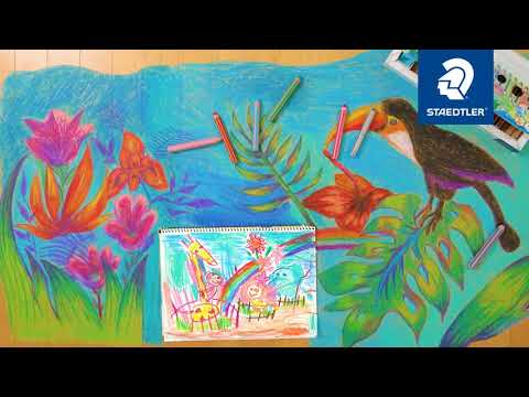 施德樓 Noris junior 3合1特粗顏色筆