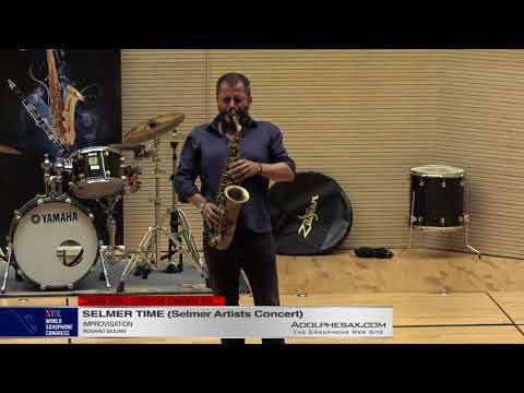Improvisation by Rosario Giuliani   Rosario Giuliani   XVIII World Sax Congress 2018 #adolphesax