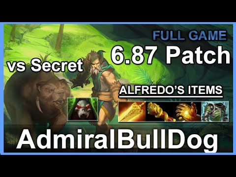 Alliance AdmiralBullDog Lone Druid | MID | vs Secret Epicenter Full Game