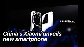 China's Xiaomi 小米 unveils new flagship smartphone with Leica camera priced starting $894.19