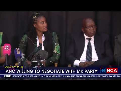 Coalition Talks | 'ANC willing to negotiate with MK Party'