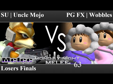 MNM 63 Melee - SU | Uncle Mojo (Fox) vs PG FX | Wobbles (ICs) - Losers Finals