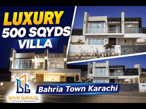 Luxury 500 Sq Yd Villa With Basement