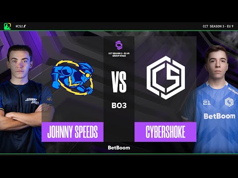 CCT Season 3 - EU #9 | Johnny Speeds vs Cybershoke | Fase de Grupos | CS2