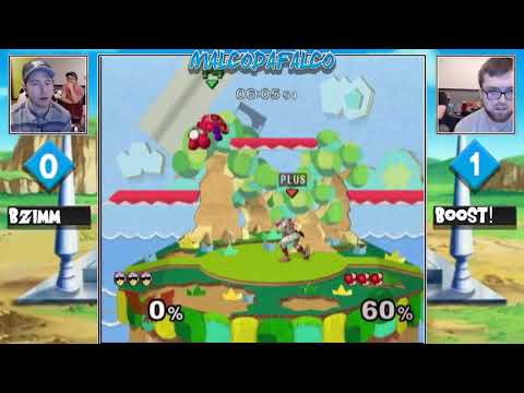 SoVa Melee Monthly @ GameWorks #3 Losers Ouater-Finals: Bzimm (Yoshi) vs BOOST! (C.Falcon)
