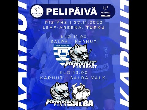 Salpa vs Karhut -p13 yhs 27/11/2022
