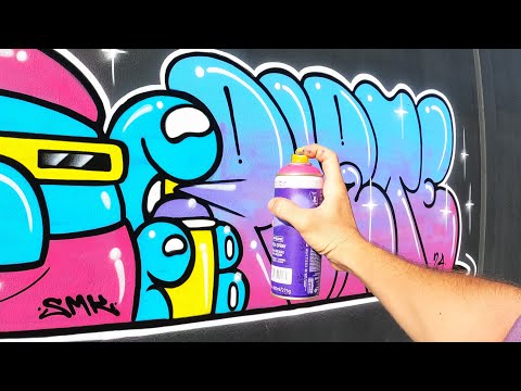 Graffiti - Character Bombs with Letters