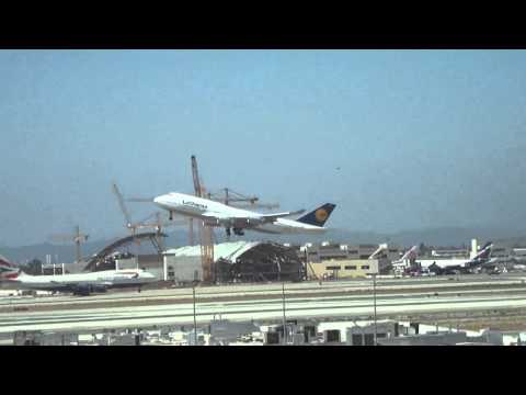 Lufthansa 747-430M [D-ABTE] Departing LAX