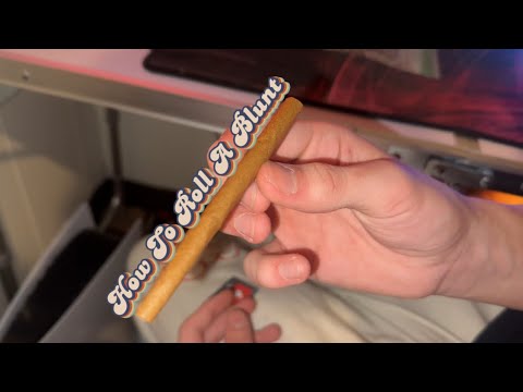 How To Roll and Spark a Blunt.