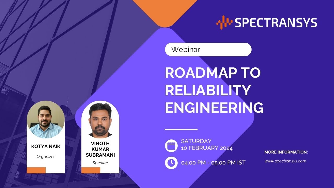 Roadmap to Reliability Engineering Webinar