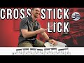 STEWART COPELAND CROSS STICK DRUM LICK