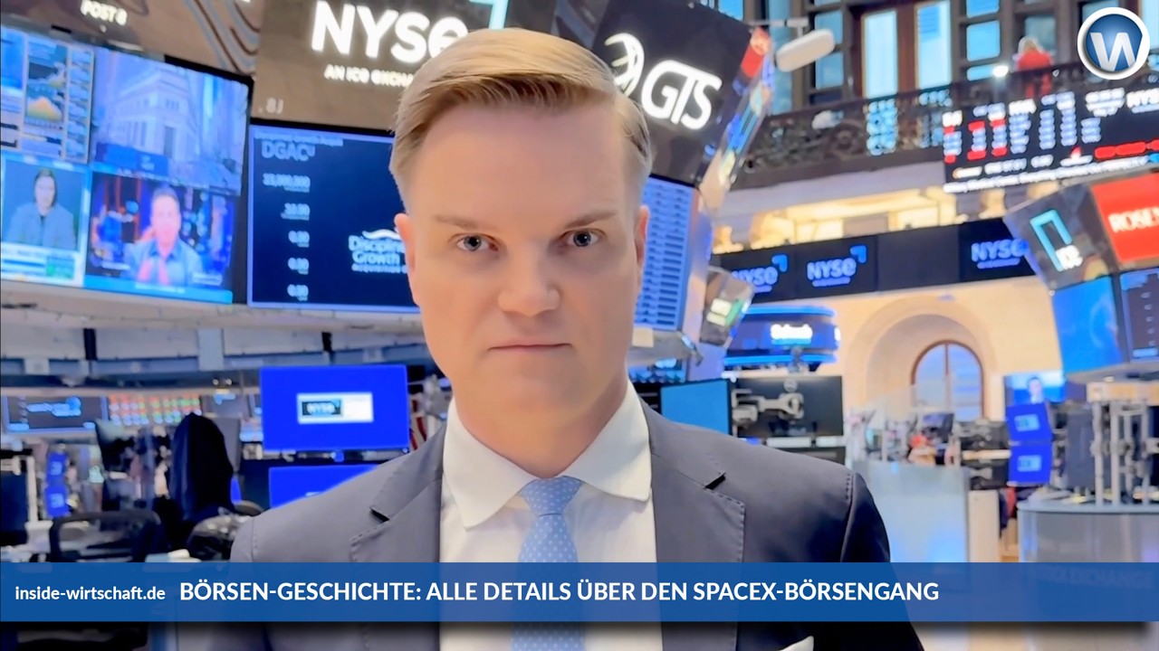 Manuel Koch (Inside Wirtschaft): „SpaceX-Börsengang ist bereits jetzt ein Stück Börsengeschichte"