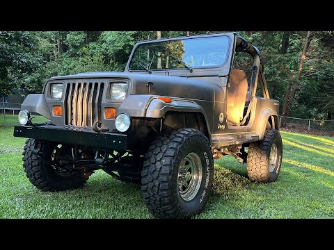 1990 Jeep Wrangler YJ with Zone 4inch lift