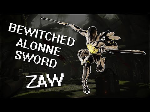 Warframe - Quick Look At: Bewitched Alonne Sword (Nikana Zaw)