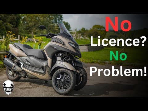 Yamaha Tricity 300 // Cat B licence is ALL you need // 4K