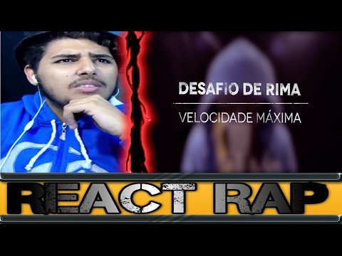 ReactRap 282 | Desafio de Rima - Velocidade Máxima - Fabio Brazza e Ítalo Beatbox (Fabio Brazza)