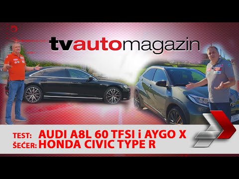 TV Automagazin S12 03 - Toyota Aygo X i Audi A8L 60 TFSI! Šećer: Honda Civic Type R!