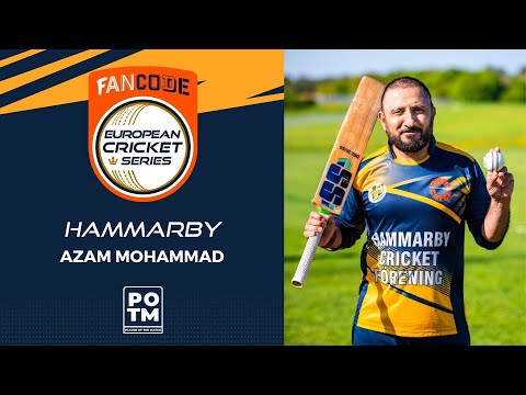 POTM: A.Mohammad - SMI vs HAM | Highlights | FanCode ECS Stockholm, Sweden Day 9 | ECS22.227