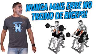 Dicas para você não errar no treino de bíceps