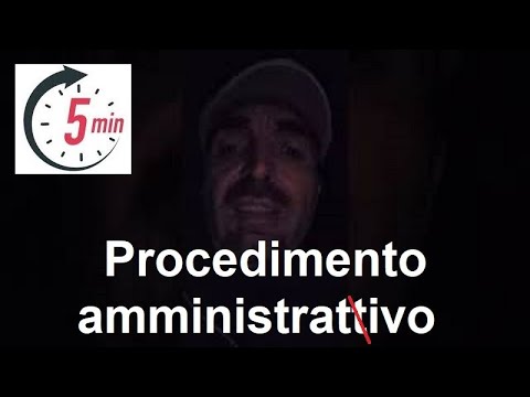 Simone Chiarelli: The administrative process in 5 minutes