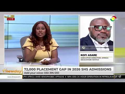 Kofi Asare Explains EduWatch Report Revealing Free SHS May Face 72,000 Placement Gap In 2026