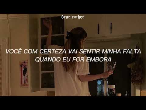 você vai sentir minha falta quando eu for embora?