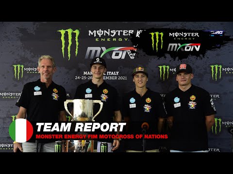 Team Report | Belgium | Monster Energy FIM Motocross of Nations 2021 | Italy #Motocross