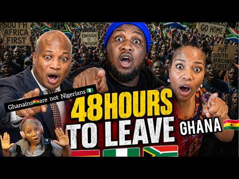 BREAKINGNEWS‼️😲SOUTHAFRICANS🇿🇦PANIC🔥AS GHANA🇬🇭GIVES 48HOURS TO SACK ALL SOUTHAFRICANS😳