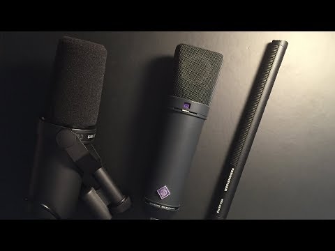 Shure SM7B vs. Neumann U87 vs. Sennheiser MKH 416 P48