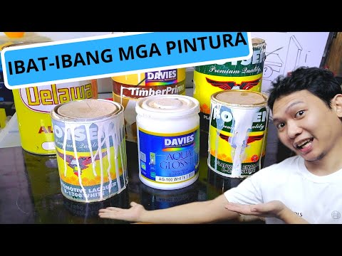 (Eng. Subs) ENAMEL, LACQUER, ACRYLIC PAINTS at kung paano sila ginagamit.