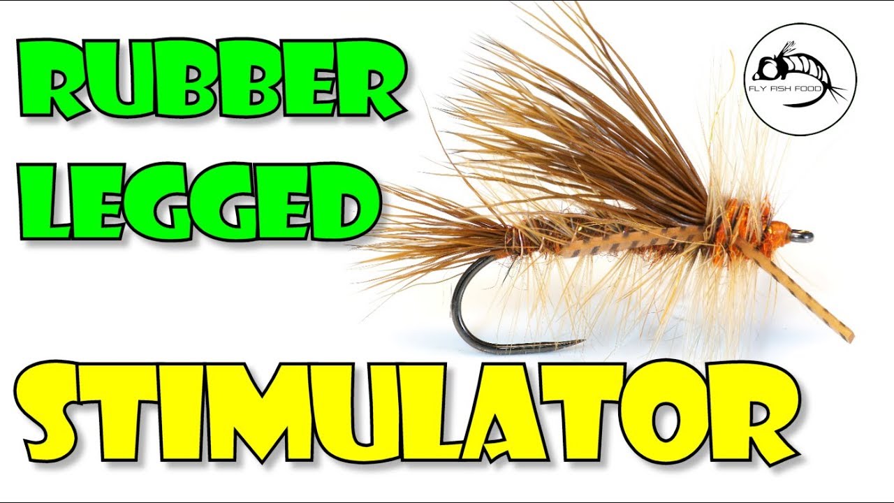 Fly Tying Tutorial: Rubber Legged Stimulator -- SALMON FLY version
