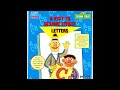 A Visit To Sesame Street Letters CD I 1992 Longplay