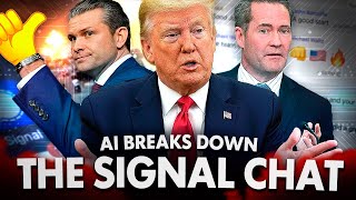 I Let AI REACT to the SIGNAL Group Chat Leak. And This Is a Whole New Level of Insane 👊🇺🇸🔥