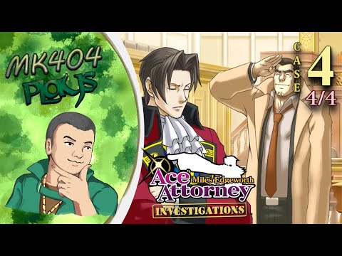 MK404 Plays Ace Attorney Investigations: Miles Edgeworth | Case 4[4/4] - Shotrise