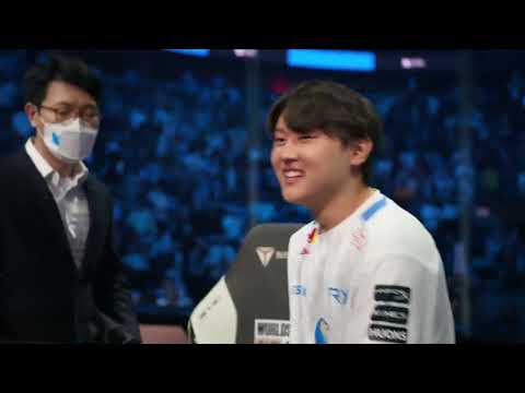 Pyosik's signature Kindred dance after DRX's Win