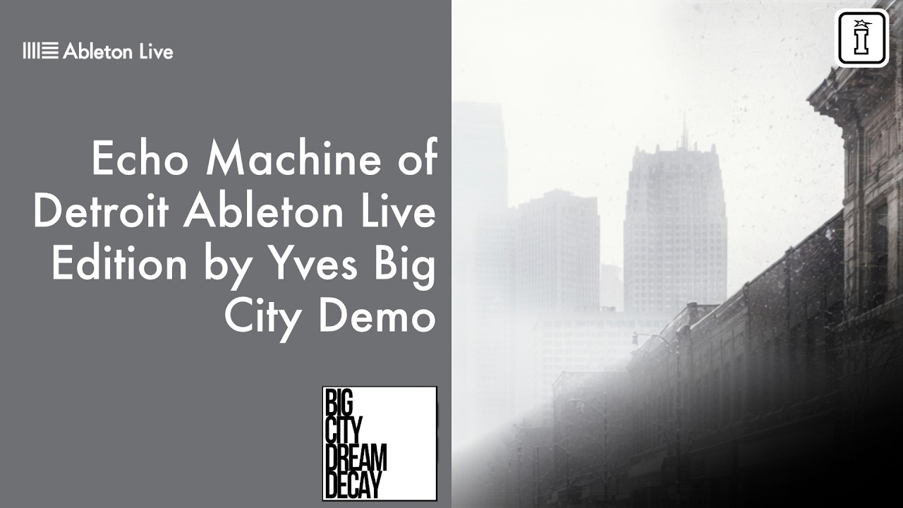 Echo Machine of Detroit - Ableton Edition | MPE Detroit Techno Pack (Demo)