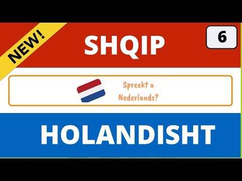 Mesimi 6/20  - Folja JAM ne Gjuha Holandeze | The Verb to be in Dutch