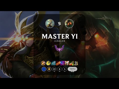 Master Yi Jungle vs Nautilus - EUW Master Patch 13.13