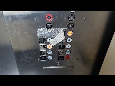 Scenic Schindler Haughton HIGHdraulic Elevator @ Four Seagate Parking Garage, Toledo, OH