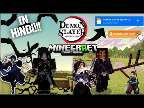 Unleash Demon Slayer Mode in Minecraft PE 1.17