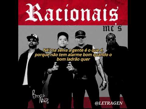 Racionais MC's - Mente do Vilão - Letra/Legendado
