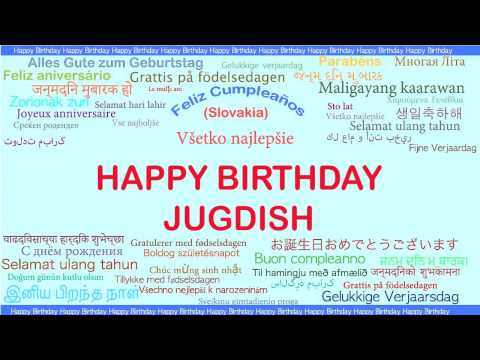 Jugdish   Languages Idiomas - Happy Birthday