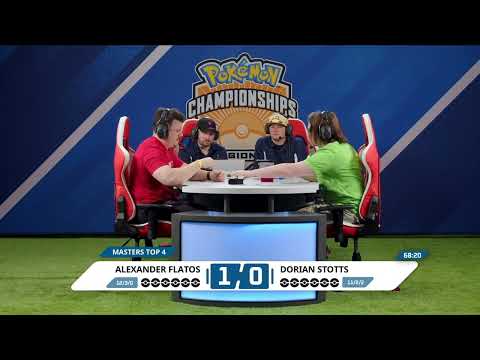 Pokemon TCG - Alexander Flatos vs Dorian Stotts - Masters Top 4 - 2024 Sacramento Regional Champion